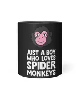 Just a Boy Who Loves Spider Monkeys