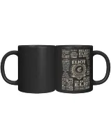 ELIOT Black Mug black 11oz