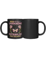 Butterfly Garden Black Mug 11oz black 11oz