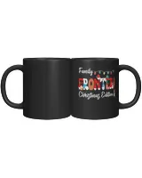 Family FRONTERA Christmas Edition Black Mug black 11oz