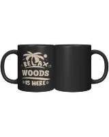 USL-96-Woods Black Mug 11oz black 11oz
