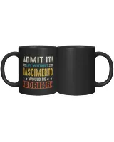 NASCIMENTO Black Mug black 11oz
