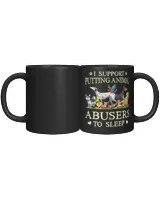I Support Putting Animal Abusers To Sleep Dog TShirt