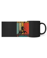 Hiking Father's Day Funny Hiking Dad Like A Regular Dad Hiking Magic Mug