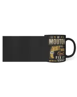 MOUTON Black Mug black 11oz