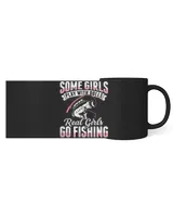 Girls Go Fishing Fisher Fish Rod Angler Fisherman Fishing