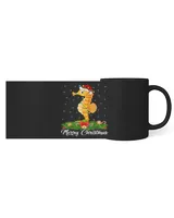 Seahorse Lover Fishing Lover Matching Santa Hat Seahorse Fish Christmas