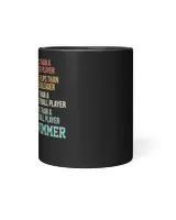 more kicks than a soccer player Black Mug 11oz black 11oz