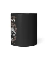 Murphy blood runs through my veins Black Mug 11oz black 11oz