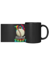 Sport Baseball Womens Baseball Nanny Tie Dye Mothers Day