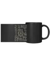 Fbus00746 Bell H45 Black Mug 11oz black 11oz