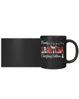Family FRONTERA Christmas Edition Black Mug black 11oz