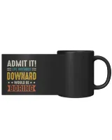 DOWNARD Black Mug black 11oz