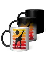 Giraffe Africa Animal African Animals Giraffes Safari Retro 49