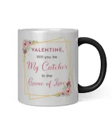 Valentine Mug For Softball Lovers- Softball Mug Gifts Magic Mug 11oz white 11oz