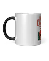 Merry Christmas Black Mug 11oz