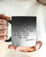 Personalized Dear Boss Mug