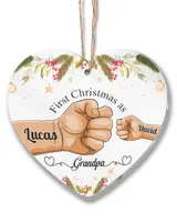 Acrylic Ornament - Heart