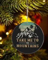 Acrylic Ornament - Circle
