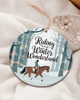 Acrylic Ornament - Circle