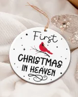 Acrylic Ornament - Circle