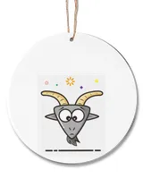 Acrylic Ornament - Circle