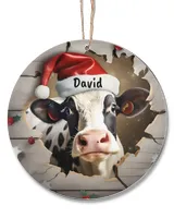Acrylic Ornament - Circle