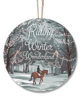Acrylic Ornament - Circle