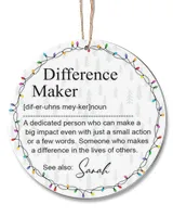 Acrylic Ornament - Circle