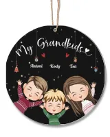 Acrylic Ornament - Circle