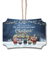 Acrylic Ornament - Scalloped