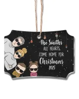 Acrylic Ornament - Scalloped