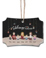 Acrylic Ornament - Scalloped