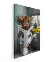 Cow Bathroom
