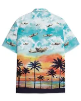 EP-3E Hawaiian Shirt M3 AOP Hawaiian Shirt white s