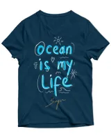 Unisex Jersey SS V-Neck T-Shirt