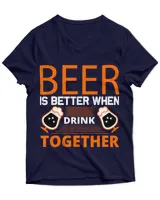 Unisex Jersey SS V-Neck T-Shirt