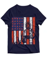 Unisex Jersey SS V-Neck T-Shirt