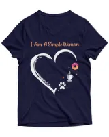 Unisex Jersey SS V-Neck T-Shirt