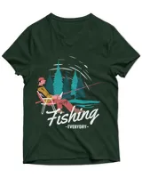 Unisex Jersey SS V-Neck T-Shirt