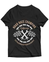 Unisex Jersey SS V-Neck T-Shirt