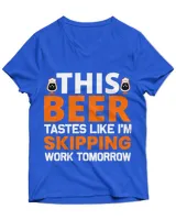 Unisex Jersey SS V-Neck T-Shirt