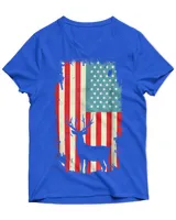 Unisex Jersey SS V-Neck T-Shirt