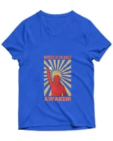 Unisex Jersey SS V-Neck T-Shirt