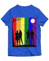 Unisex Jersey SS V-Neck T-Shirt