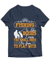 Unisex Jersey SS V-Neck T-Shirt