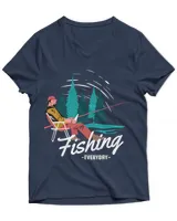Unisex Jersey SS V-Neck T-Shirt
