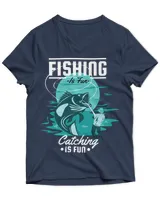 Unisex Jersey SS V-Neck T-Shirt