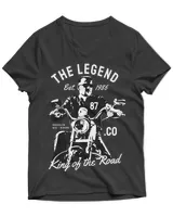 Unisex Jersey SS V-Neck T-Shirt