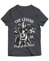 Unisex Jersey SS V-Neck T-Shirt